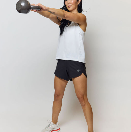High-Waisted Sculpt Workout Shorts