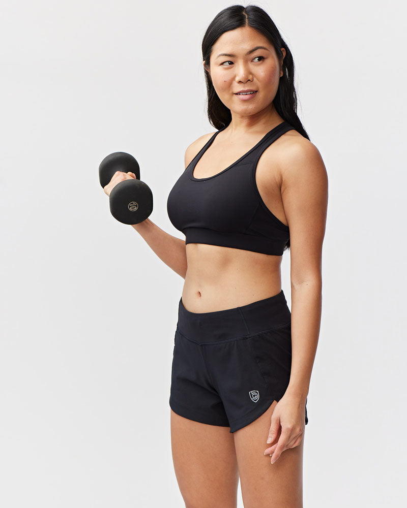 High-Waisted Sculpt Workout Shorts