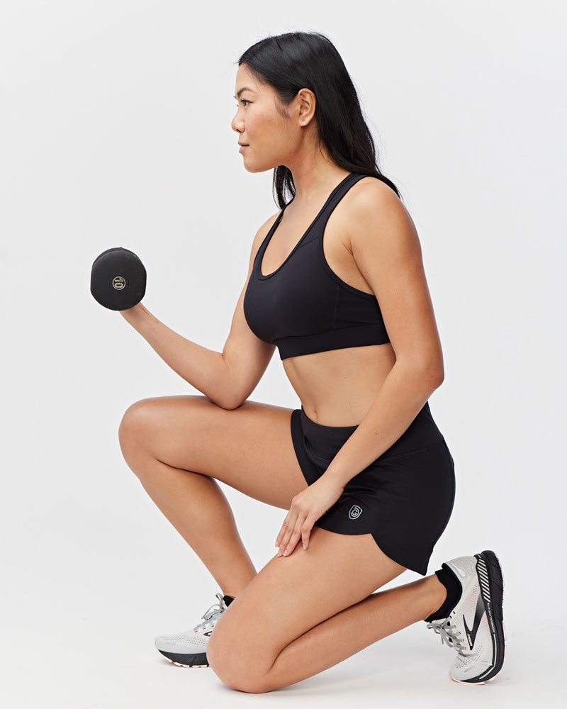 High-Waisted Sculpt Workout Shorts