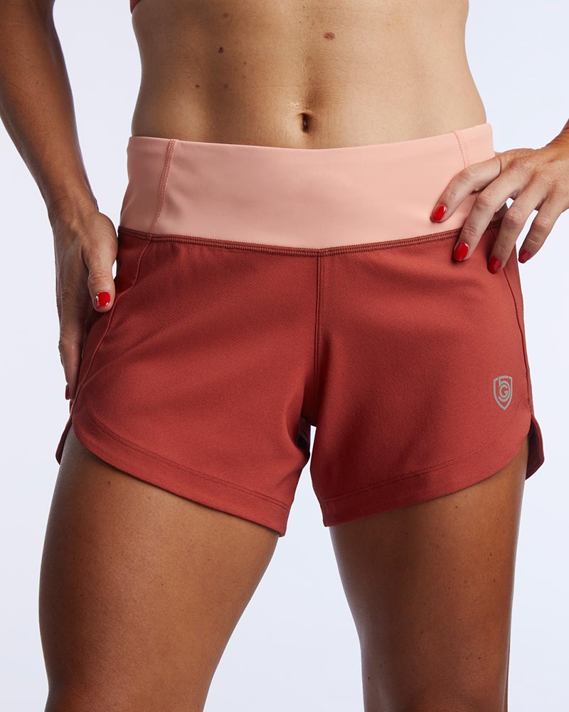High-Waisted Sculpt Workout Shorts