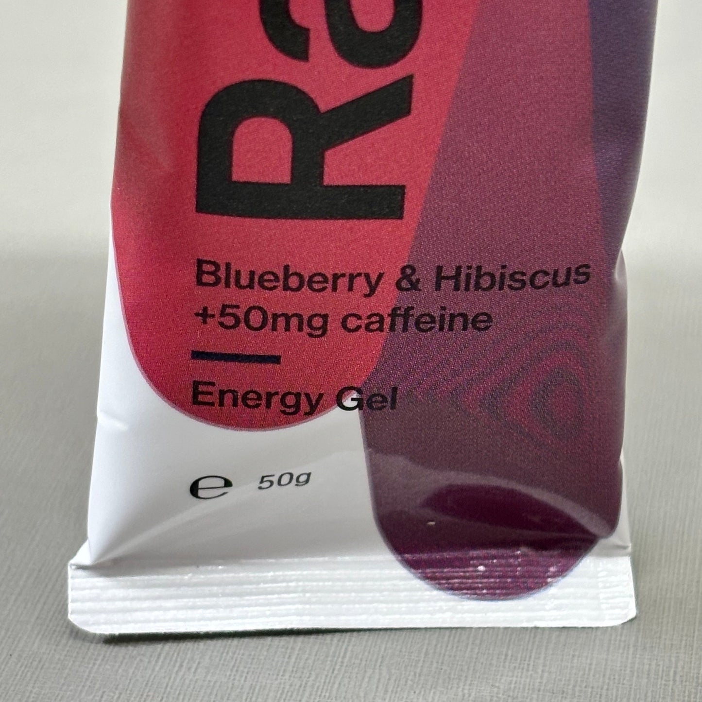 RAWVELO (12 Pack) Energy Gels All Natural Blueberry & Hibiscus Cycling Hiking Running 04/26