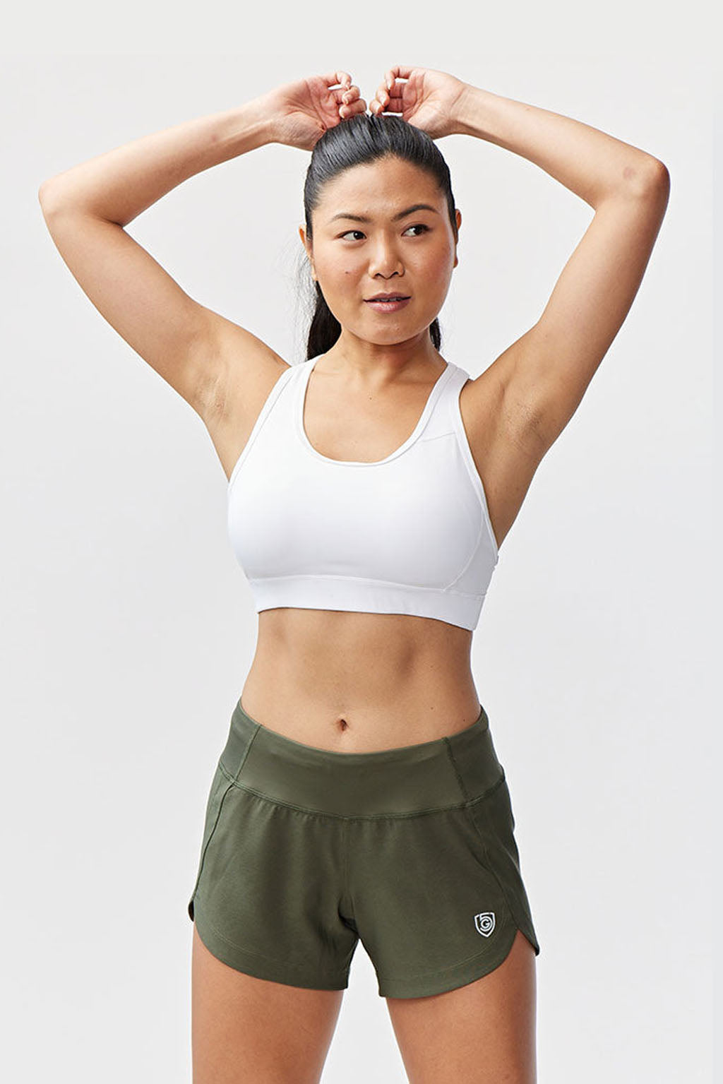 High-Waisted Sculpt Workout Shorts