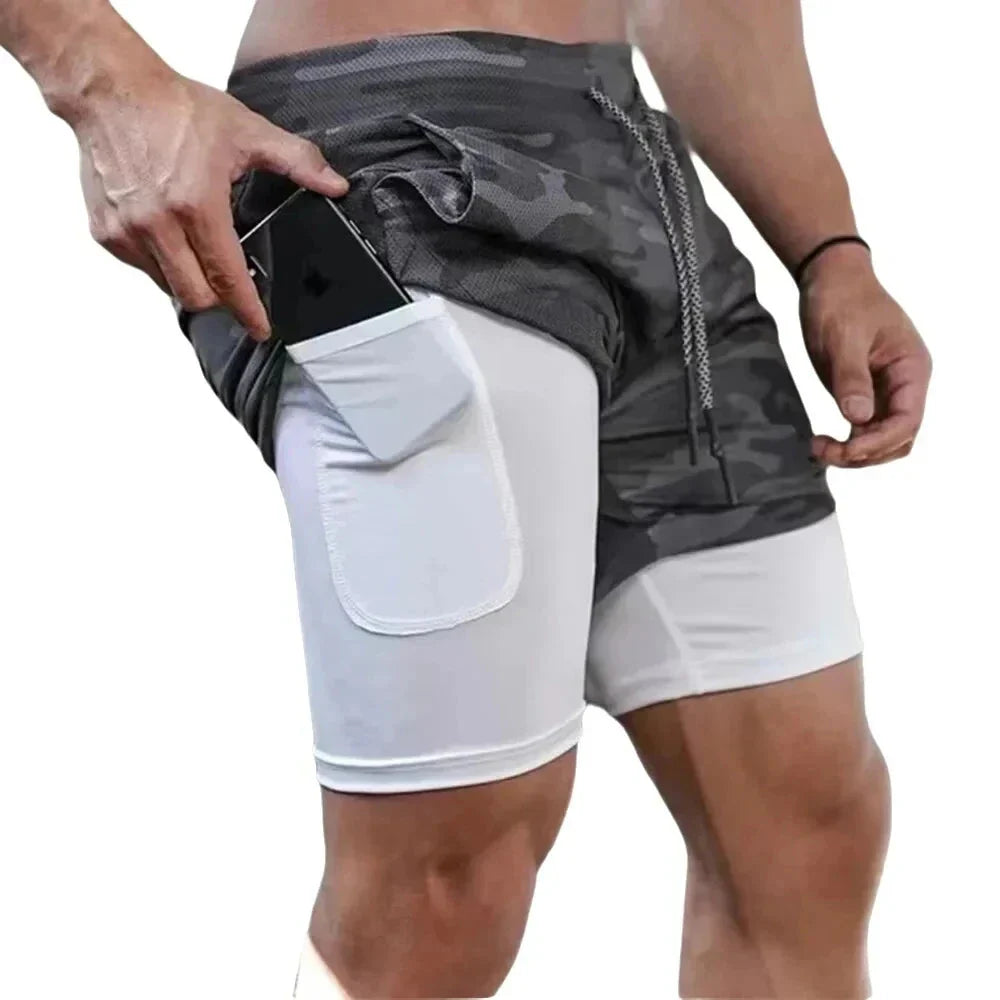 Lightweight 2-in-1 Running Shorts